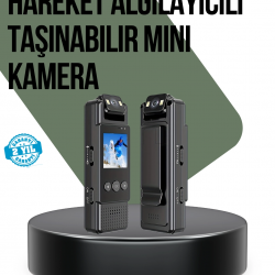 Mey İthalat® Gece Görüşlü Döngüsel Kayıt Destekli Mini Kamera