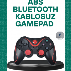 Mey İthalat® Gelişmiş Kontrol Hassasiyeti Sunan Kablosuz Bluetooth Oyun Kolu