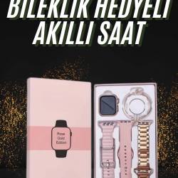 Mey İthalat® Genç Kızlara Özel Akıllı Saat 41 mm Çağrı Cevaplayabilen NFC ve GPS Uyumlu