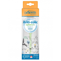 Mey İthalat®   Geniş Ağız PP Antikolik Options Biberon  270 ml Erkek