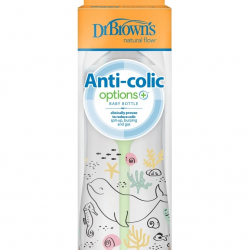 Mey İthalat®   Geniş Ağız PP Antikolik Options Biberon  270 ml Kız