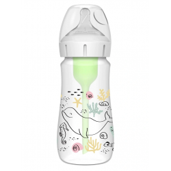 Mey İthalat®   Geniş Ağız PP Antikolik Options Biberon  270 ml Kız
