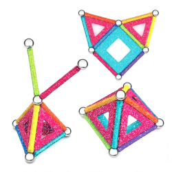 Mey İthalat® Glitter Manyetik Zeka Oyunu 22 Parça