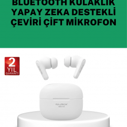 Mey İthalat® Gerçek Zamanlı Çeviri Özellikli Kablosuz Kulaklık Profesyonel Kullanım