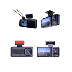 Mey İthalat® Geri Görüş Destekli Full HD Araç Kamerası – Gelişmiş 3 Kameralı Kayıt Çözümü