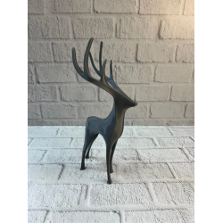 Mey İthalat® GEYİK FİGÜRÜ GRİ