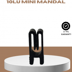 Mey İthalat® Gıda Saklama Mandalı Tazelik Koruyucu 10’lu Set