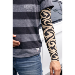 Mey İthalat® Giyilebilir Kol Dövmesi Çorap Dövme 3D Baskılı Kol Bacak Dövme 2 Adet Model 14