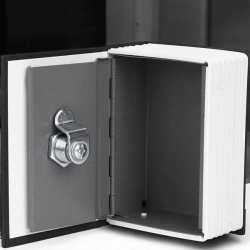 Mey İthalat® Gizli Kasa Kitap Görünümlü Anahtarlı Çelik Mini Kasa