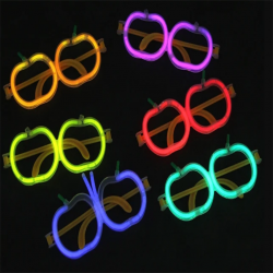 Mey İthalat® Glow Stick Elma Gözlük - Glow Partisi Gözlüğü - Glow Stick Gözlük 12 Adet
