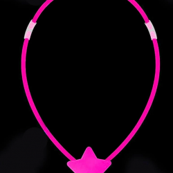 Mey İthalat® Glow Stick Yıldız Kolye - Glow Kolye - Glow Stick Partisi Yıldız Kolye 6 Adet