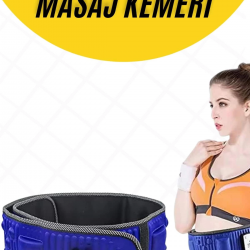 Mey İthalat® Göbek Eritme Aleti 5 Farklı Hız Ayarlı Sırt Bel Omuz ve Baldır Bölgelerine Uygun