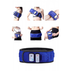 Mey İthalat® Göbek Eritme Aleti 5 Farklı Hız Ayarlı Sırt Bel Omuz ve Baldır Bölgelerine Uygun