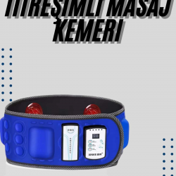 Mey İthalat® Göbek İnceltme Kemeri Kas Gevşetici Masaj Aleti Titreşimli Masaj Kemeri