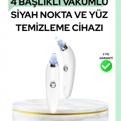 Mey İthalat® Gözenek Açıcı Buhar Etkili Vakumlu Siyah Nokta Temizleyici – Farklı Cilt Tiplerine Uygun