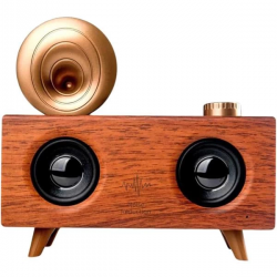 Mey İthalat® Gramafon Nostaljik Radyo Yüksek Ses Kalitesi USB TF Kart Aux