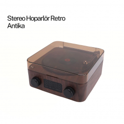 Mey İthalat® GRAMAFON SPEAKER KAHVERENGİ