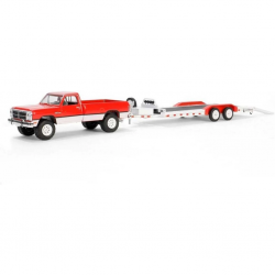 Mey İthalat® /64 Hitch & Tow Series 31 - 1991 Dodge Ram Power Ram 250 with Heavy Duty Car Hauler