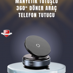 Mey İthalat® Güçlü Manyetik Araç Telefon Tutucu Evrensel Uyumluluk