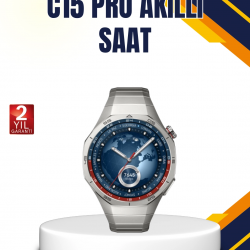 Mey İthalat® Gümüş Akıllı Saat 46mm Kasa