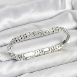 Mey İthalat® Gümüş Renk VIP Seri Bileklik