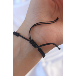 Mey İthalat® Gümüş Renk Zirkon Taşlı Taç Figür Makrome Bileklik