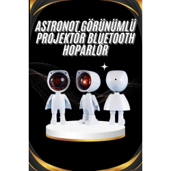 Mey İthalat® Gün Batımı Projektör Lamba Astronot Görünümlü Dekoratif Masa Lambası