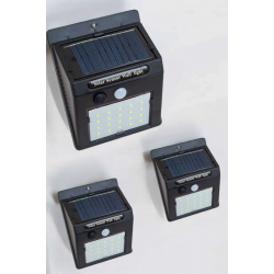 Mey İthalat® Güneş Enerjili Bahçe Lambası Solar Gece Aydınlatma Sensörlü Lamba