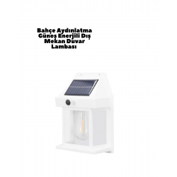 Mey İthalat® Güneş Enerjili Duvar Lambası BK888