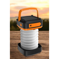 Mey İthalat® Güneş Enerjili Led Lamba Kamp Lambası Katlanabilir Lamba USB Şarjlı