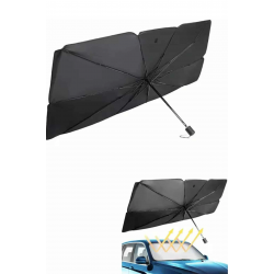 Mey İthalat® Güneş Önleyici Katlanabilir Oto Araba Güneşlik Şemsiye Tip Ön Cam