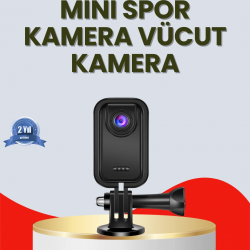 Mey İthalat® Günlük Kullanıma Uygun Mini Video Kamera Vlog Çekimleri İçin
