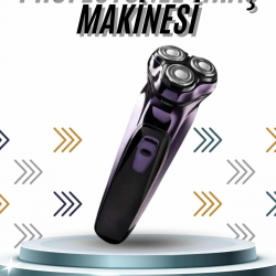 Mey İthalat® Günlük Kullanıma Uygun Profesyonel Tıraş Makinesi Döner Başlıklı