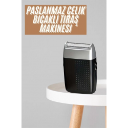 Mey İthalat® Günlük Sakal Tıraşına Uygun Tıraş Makinesi Elektrikli Şarj Edilebilir