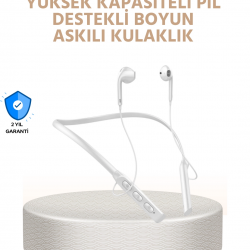 Mey İthalat® Gürültü Azaltıcı Ergonomik Boyun Askılı Kablosuz Kulaklık