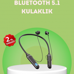 Mey İthalat® Gürültü Azaltmalı Mikrofonlu Kablosuz Bluetooth Kulaklık