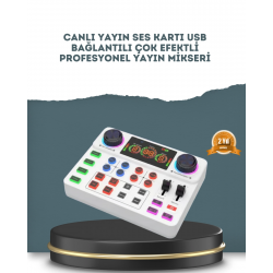 Mey İthalat® Gürültü Engelleme Özellikli Canlı Yayın Ses Kartı