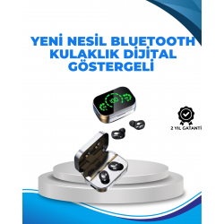 Mey İthalat® Gürültü Engelleyici Bluetooth Kulaklık – Akıllı Ekranlı, HiFi Ses Kalitesi