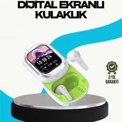 Mey İthalat® Gürültü Engelleyici Uzun Pil Ömürlü Stereo Bluetooth Kulak İçi Kulaklık
