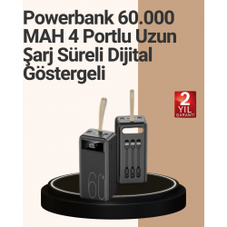 Mey İthalat® Güvenlik Korumalı Hızlı Şarj Özellikli Powerbank