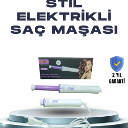 Mey İthalat® GW 32mm Döner Başlıklı Saç Kıvırma Makinesi – Her An Her Yerde Profesyonel Şekillendirme