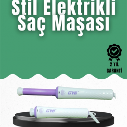 Mey İthalat® GW Taşınabilir Saç Maşası – 360° Döner Kablo, Negatif İyonlu Seramik Teknoloji