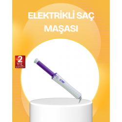 Mey İthalat® GW Taşınabilir Saç Maşası – Tourmaline Seramik, Negatif İyon Teknolojisi