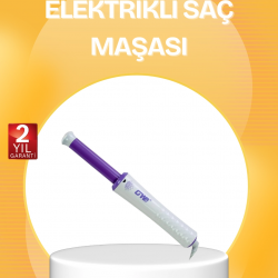 Mey İthalat® GW Taşınabilir Saç Maşası – Tourmaline Seramik, Negatif İyon Teknolojisi