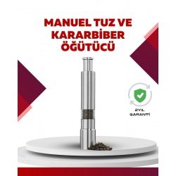 Mey İthalat® Hafif ve Kompakt, Taşınabilir Baharat Öğütücü - Mutfak ve Masa için