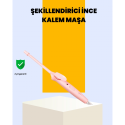 Mey İthalat® Hafif ve Portatif Saç Maşası 9mm İnce Tasarım