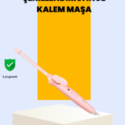 Mey İthalat® Hafif ve Portatif Saç Maşası 9mm İnce Tasarım