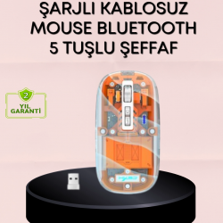 Mey İthalat® Hafif ve Taşınabilir Fare – 43 Gram, Otomatik Uyku Modlu