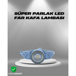 Mey İthalat® Hafif ve Taşınabilir Kamp Kafa Lambası Ayarlanabilir Işık