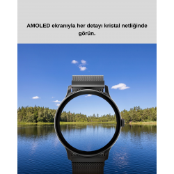 Mey İthalat® Haino Teko G20 Mini – Şık, Suya Dayanıklı, Bildirim ve Spor Modlu Akıllı Saat